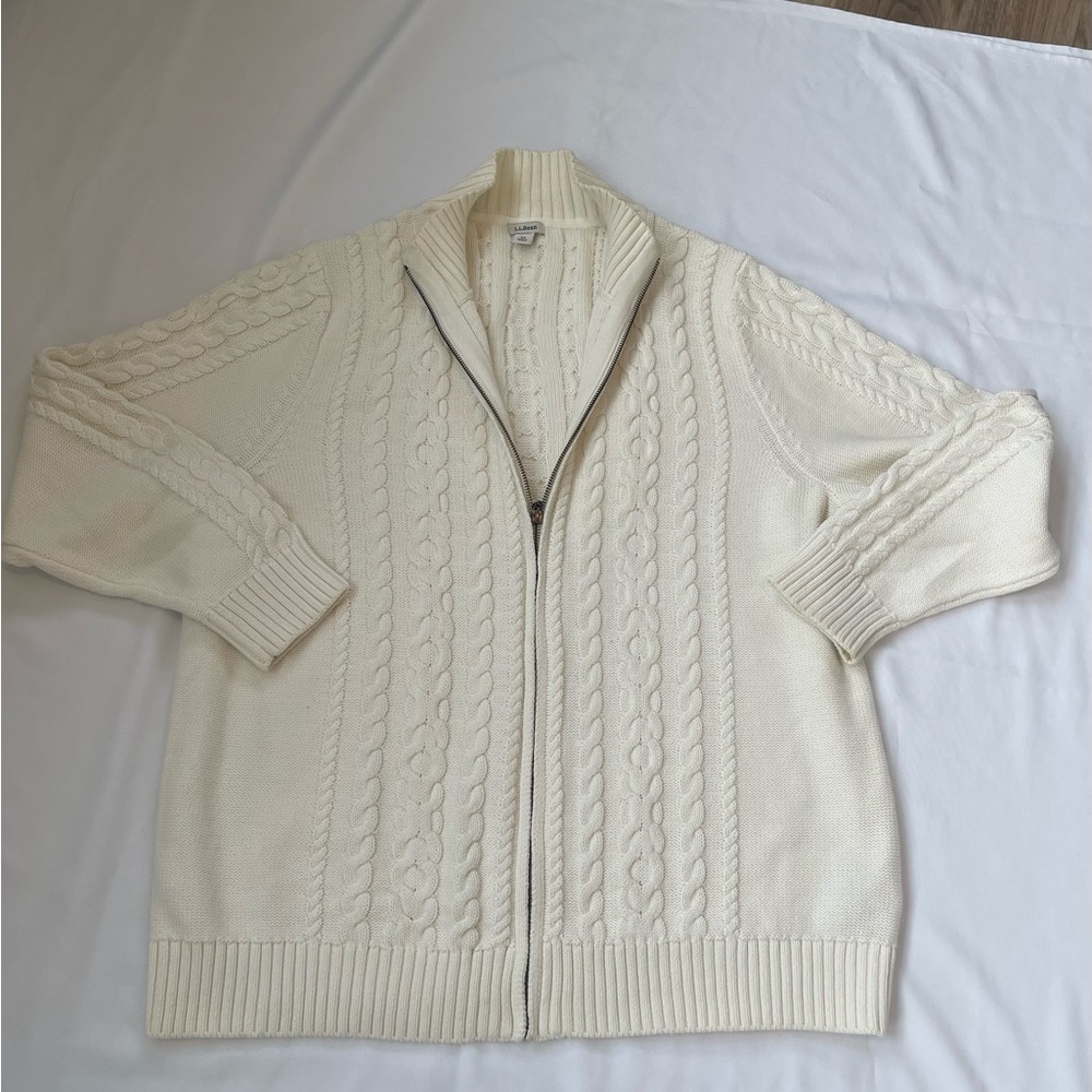 LL Bean Cable Knit Sweater